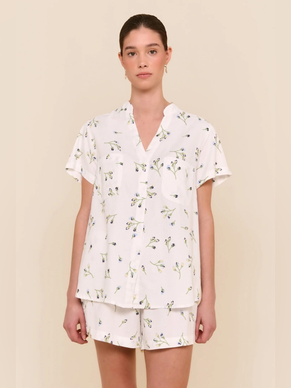 Piyama Pajama Top XS NWT